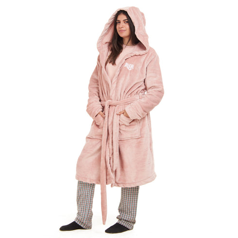 Snuggs Blanket Robe Dusty Rose